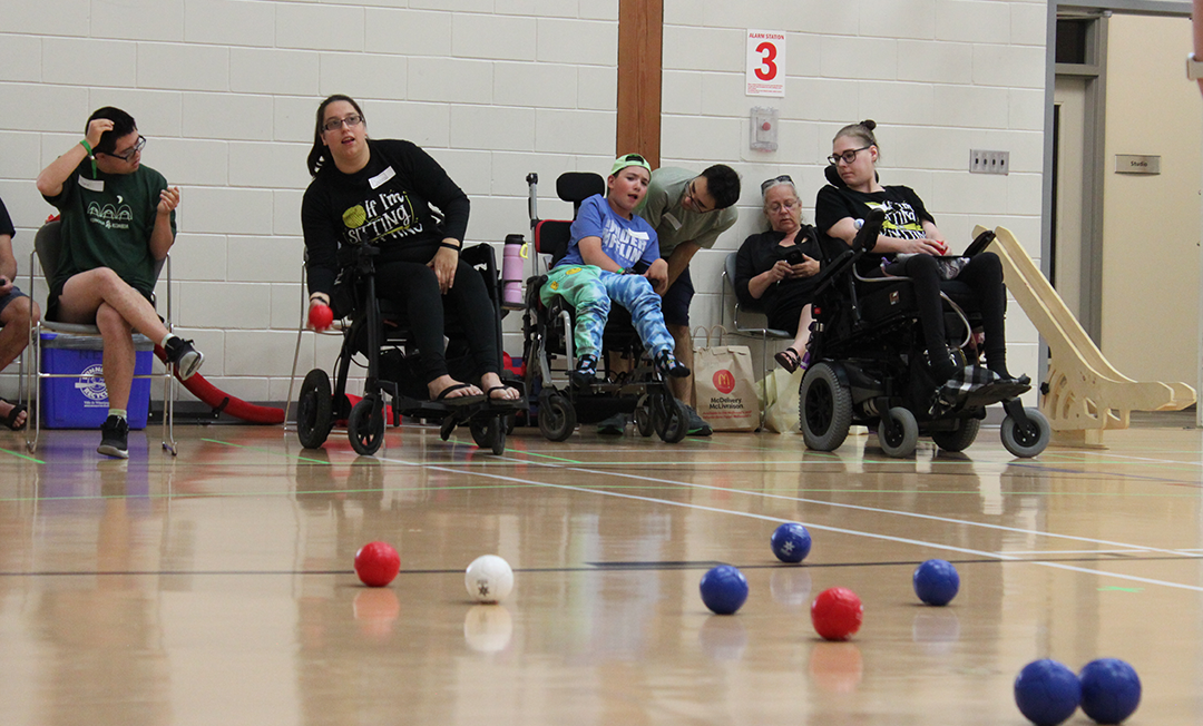 LIFE Program Gets Active at the Manitoba Boccia Tournament